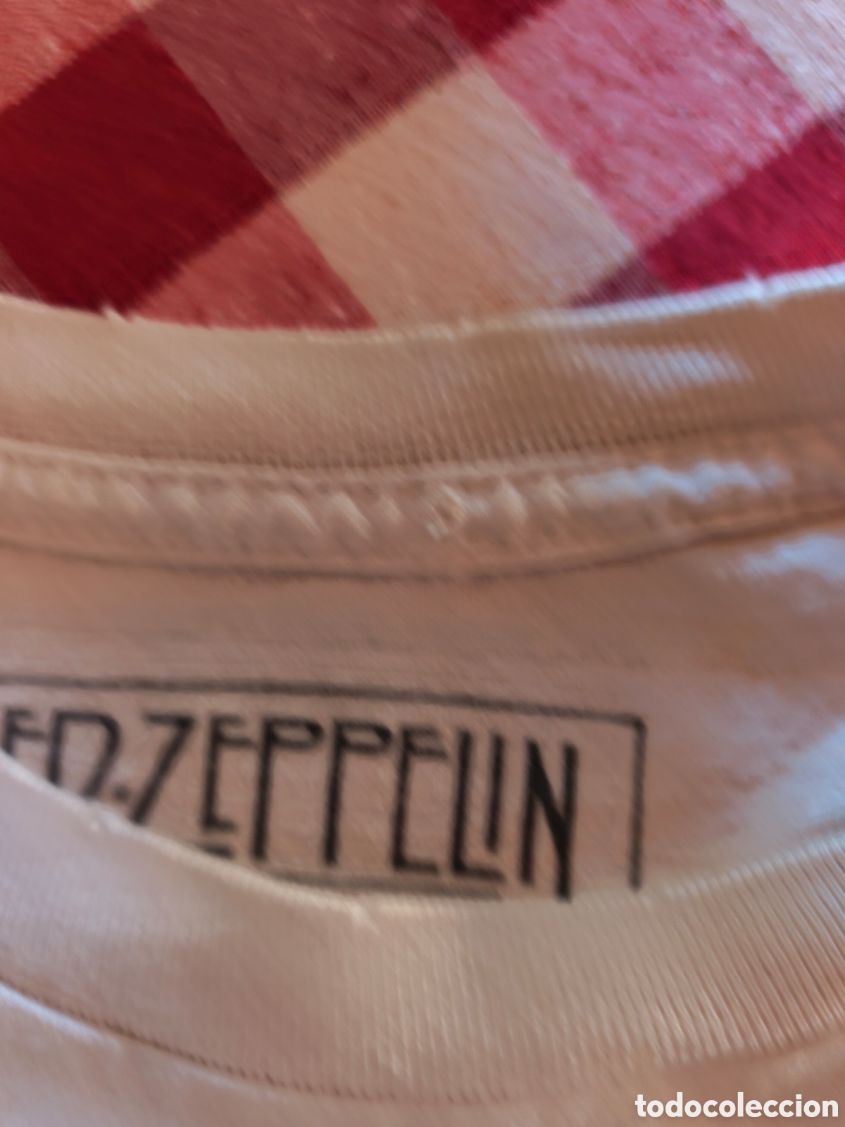 M&uacute;sica de colecci&oacute;n: Led zeppelin - camiseta 1977 original - Foto 3