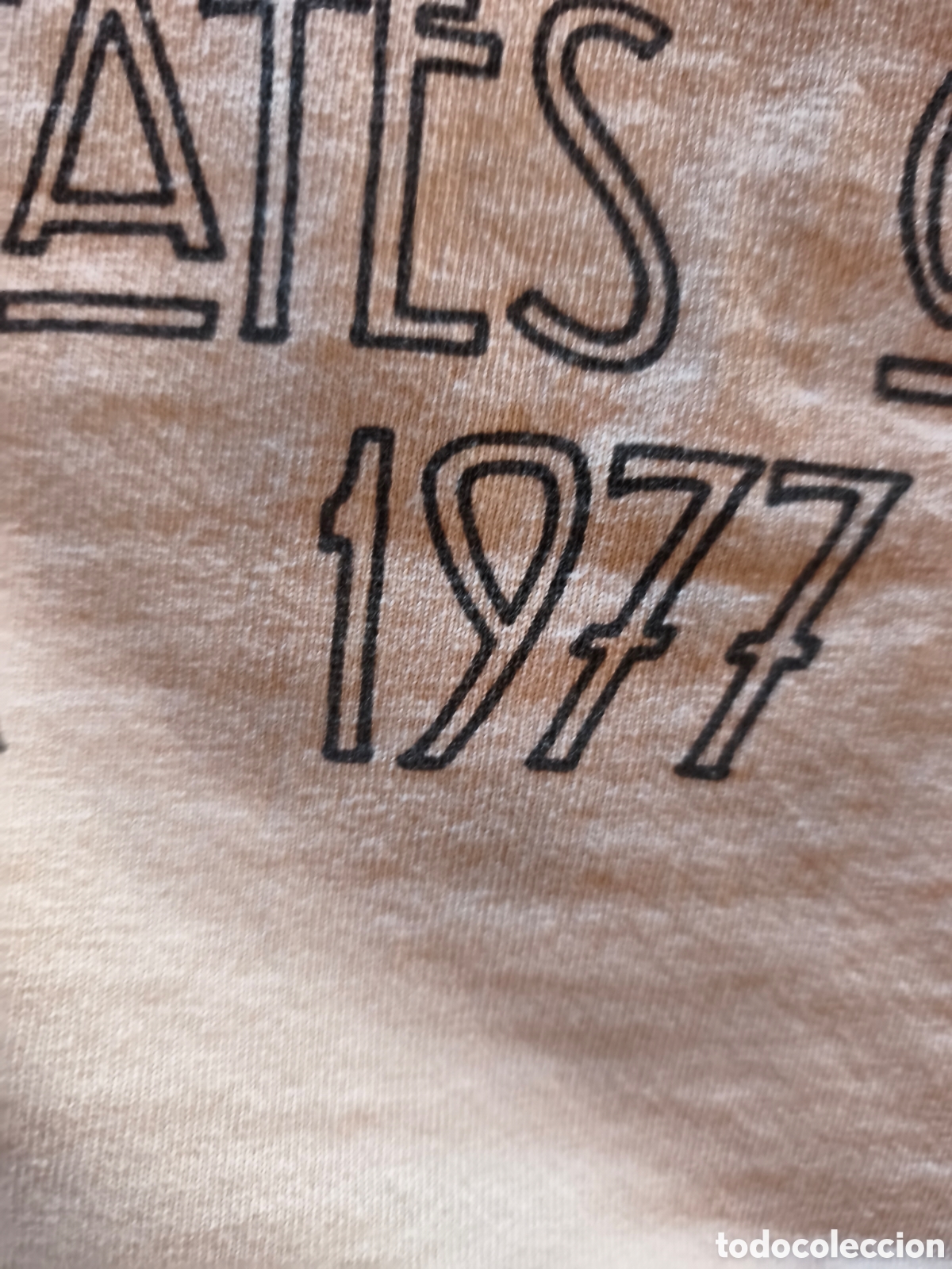 M&uacute;sica de colecci&oacute;n: Led zeppelin - camiseta 1977 original - Foto 5