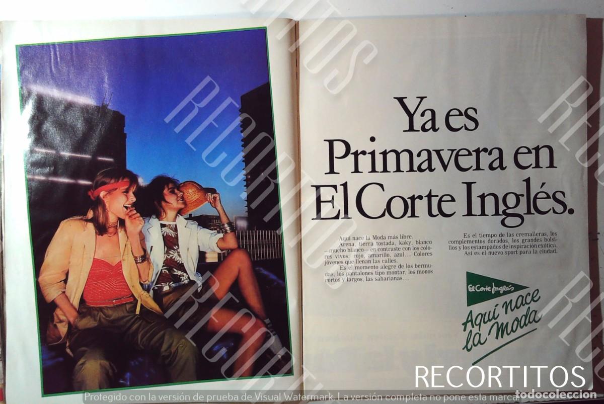 M&uacute;sica de colecci&oacute;n: YA ES PRIMAVERA EN EL CORTE INGLES 1982