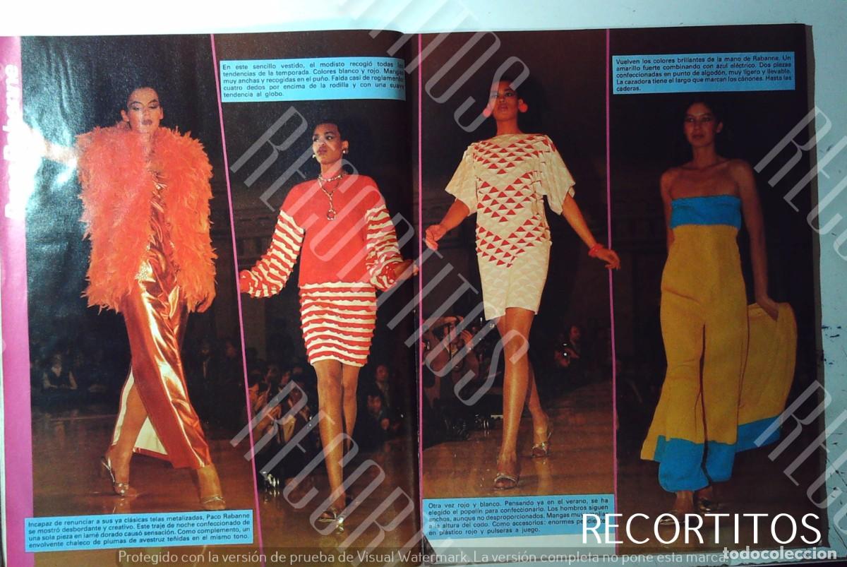 M&uacute;sica de colecci&oacute;n: MODA PRIMAVERA VERANO 82 PACO RABANNE