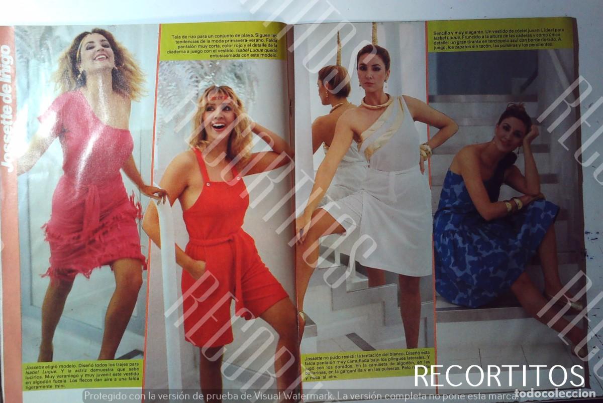 M&uacute;sica de colecci&oacute;n: MODA PRIMAVERA VERANO 82 JOSETTE NAHMIAS JOSE MARIA I&Ntilde;IGO