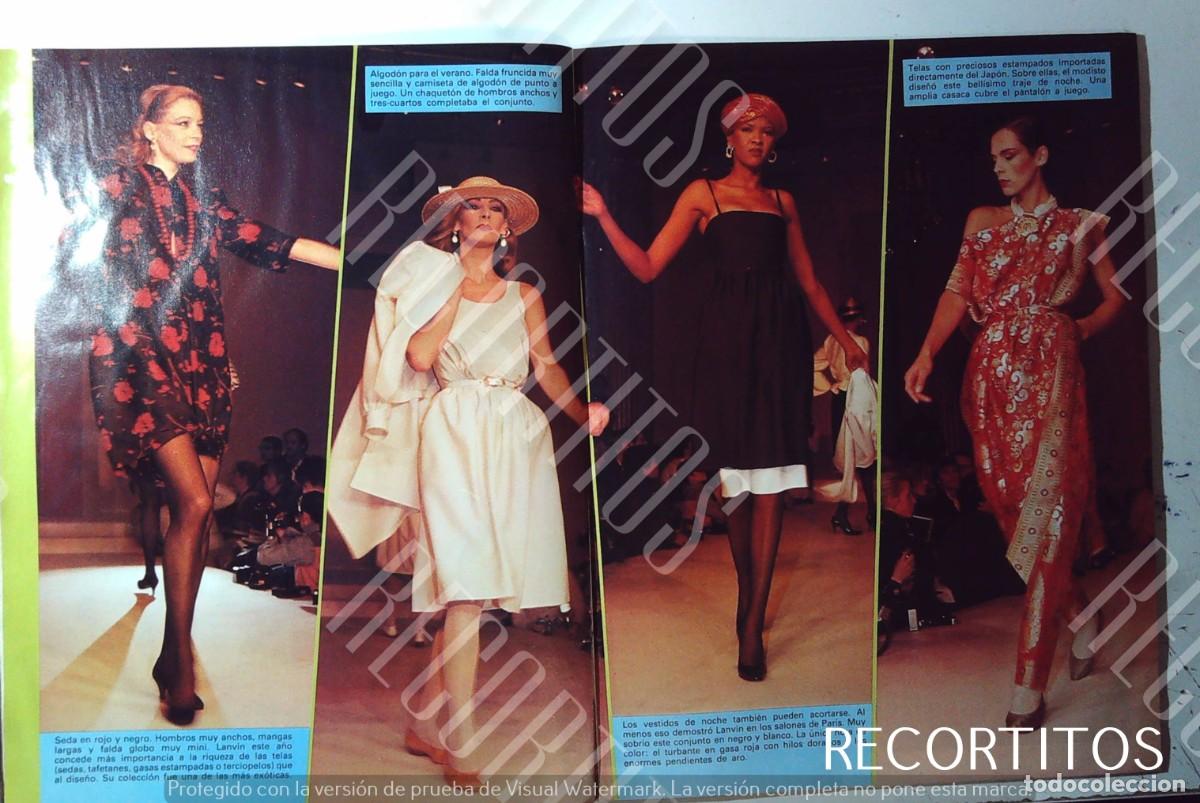 M&uacute;sica de colecci&oacute;n: MODA PRIMAVERA VERANO 82 LANVIN