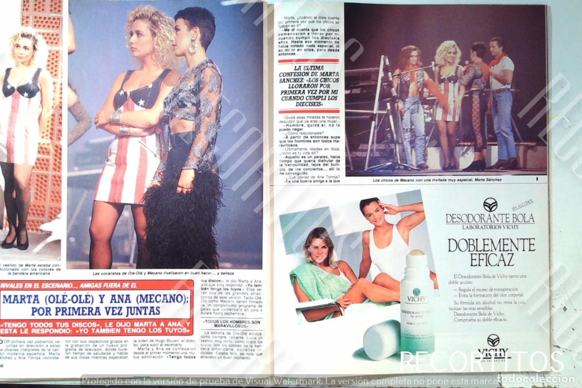 M&uacute;sica de colecci&oacute;n: MARTA SANCHEZ OLE OLE ANA TORROJA JOSE MARIA NACHO CANO MECANO