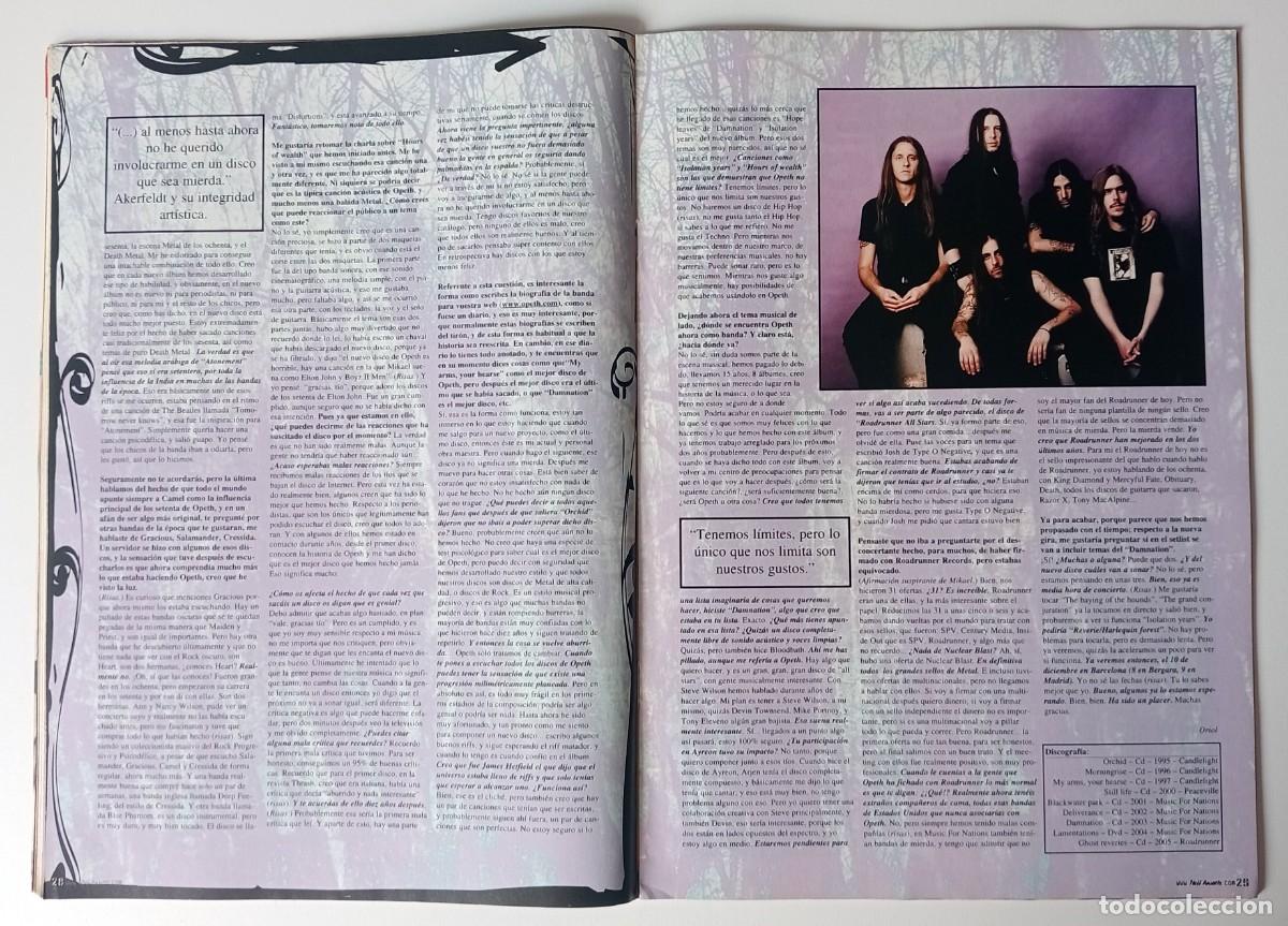 M&uacute;sica de colecci&oacute;n: MAGAZINE CLIPPINGS OPETH - Foto 2
