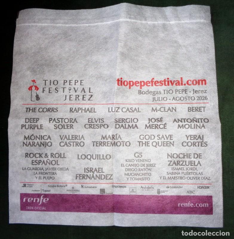 M&uacute;sica de colecci&oacute;n: REPOSA CABEZAS TRENES TREN RENFE PUBLICIDAD FESTIVAL TIO PEPE JEREZ. LOQUILLO MONICA NARANJO RAPHAEL
