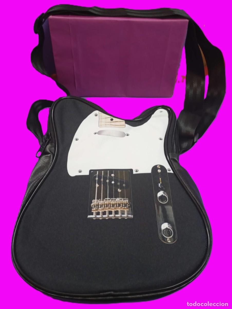 M&uacute;sica de colecci&oacute;n: Bolso-Bandolera Guitarra Telecaster - unisex
