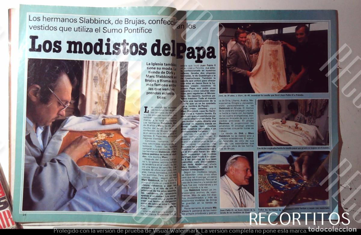 M&uacute;sica de colecci&oacute;n: LOS HERMANOS SLABBINCK EN BRUJAS MODISTOS DEL PAPA JUAN PABLO II