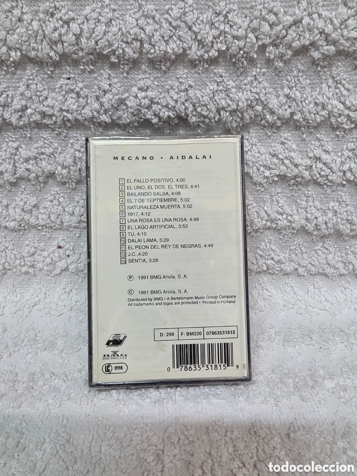 M&uacute;sica de colecci&oacute;n: Mecano&nbsp;&ndash;&nbsp;Aidalai DCC PRECINTADO - Foto 2