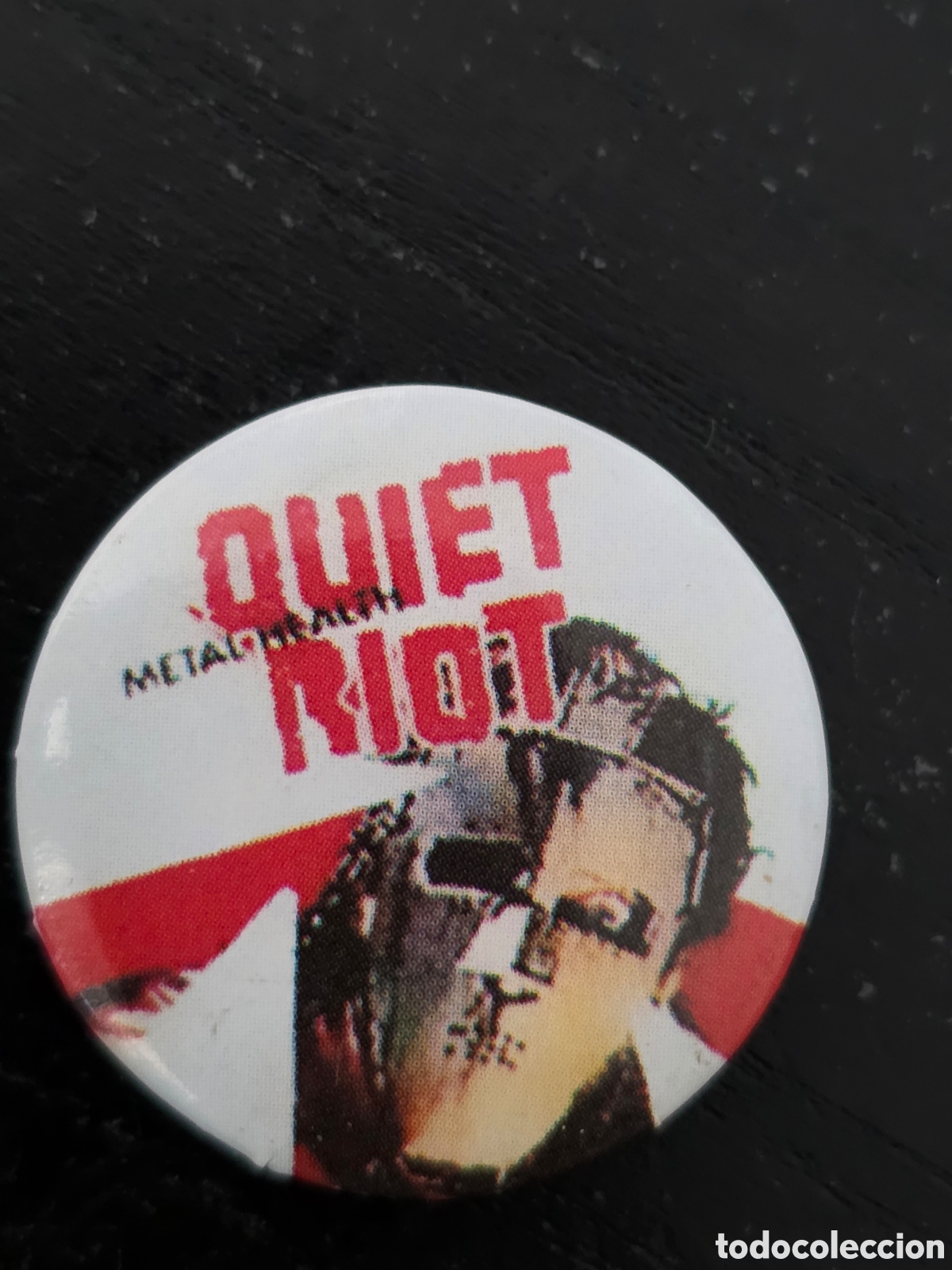 M&uacute;sica de colecci&oacute;n: CHAPA BANDA QUIET RIOT..25mm