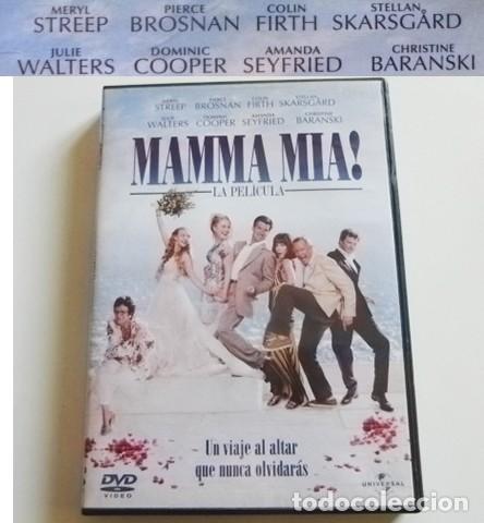 M&uacute;sica de colecci&oacute;n: MAMMA MIA ! DVD PEL&Iacute;CULA MUSICAL MERYL STREEP PIERCE BROSNAN COLIN FIRTH AMANDA SEYFRIED -C. DE ABBA
