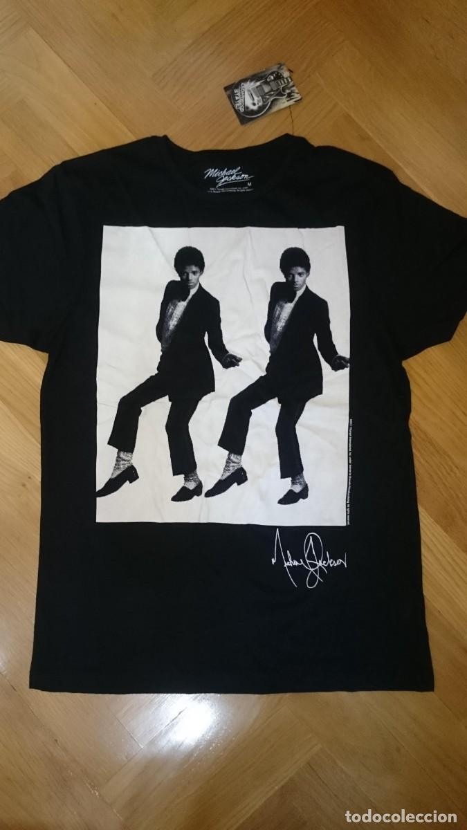M&uacute;sica de colecci&oacute;n: CAMISETA OFICIAL DE MICHAEL JACSKON NUEVA CON ETIQUETA
