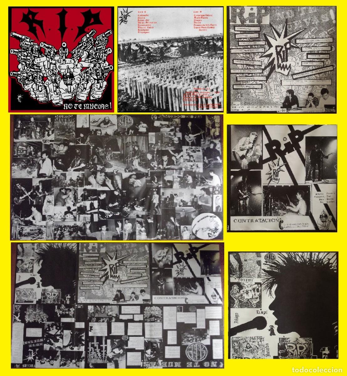 M&uacute;sica de colecci&oacute;n: R.I.P. - No Te Muevas! 1987 + 1&ordm; EDICION + GIGANTE POSTER, TODO IMPECABLE