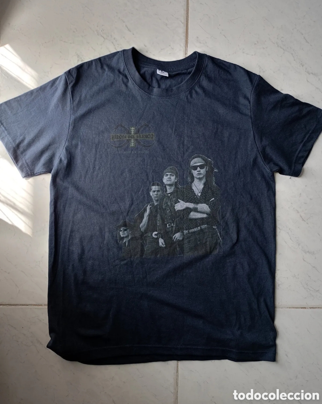 M&uacute;sica de colecci&oacute;n: Antigua camiseta H&eacute;roes del silencio talla M
