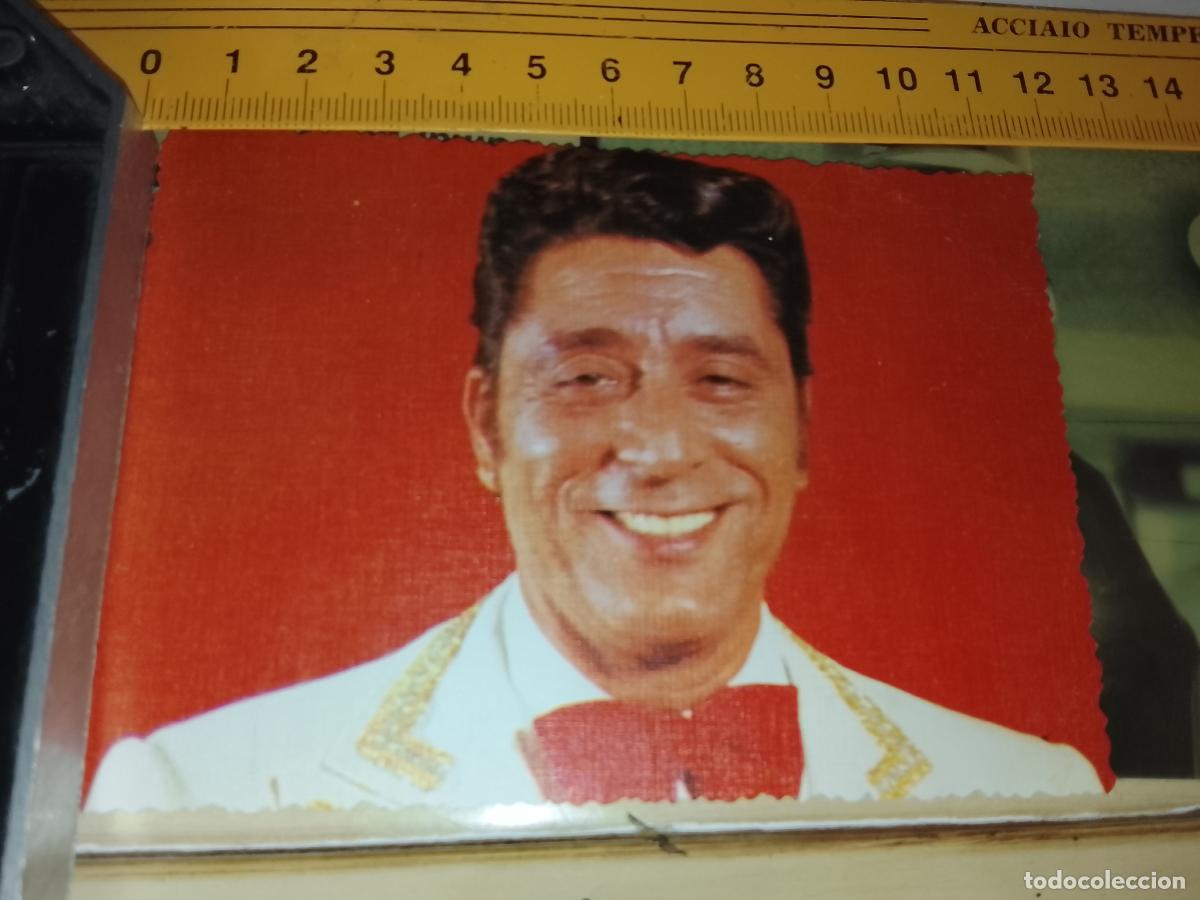 M&uacute;sica de colecci&oacute;n: musica - cromo o similar papel troquelado - cantantante - pepe da rosa - grande