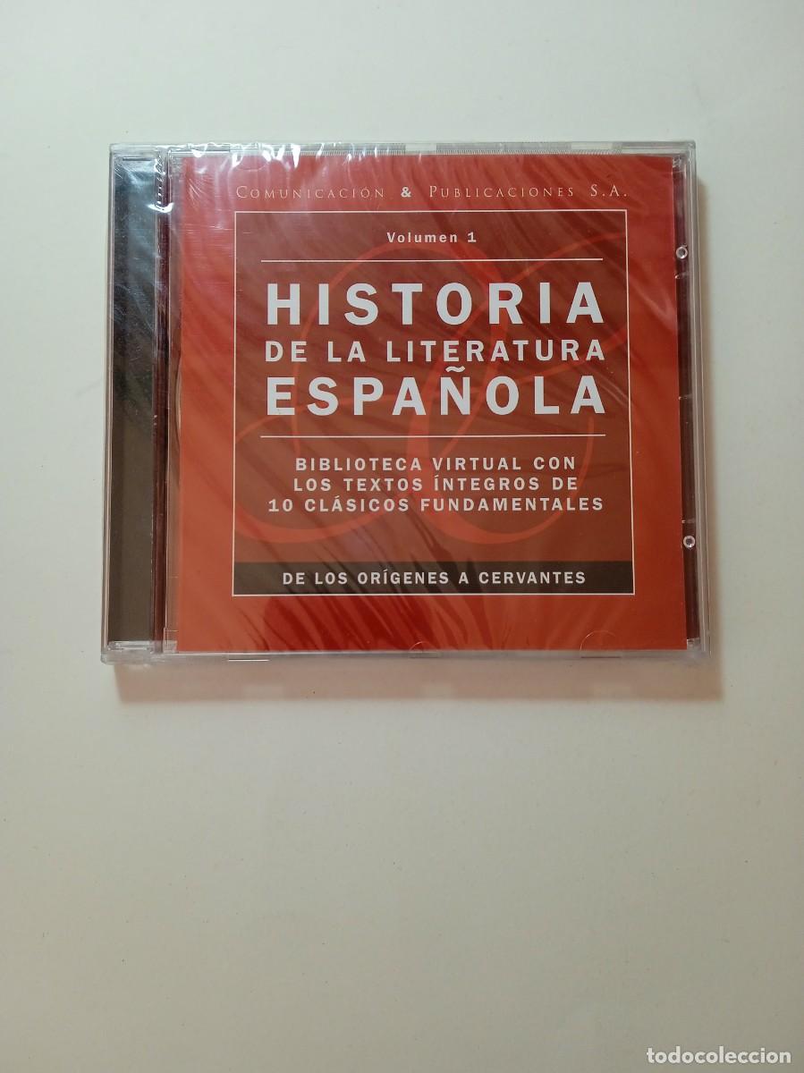 M&uacute;sica de colecci&oacute;n: HISTORIA DE LA LITERATURA ESPA&Ntilde;OLA VOL. 1 DE LOS OR&Iacute;GENES A CERVANTES (NUEVO PRECINTADO)