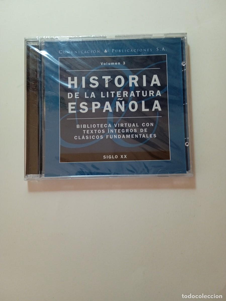 M&uacute;sica de colecci&oacute;n: HISTORIA DE LA LITERATURA ESPA&Ntilde;OLA VOL. 3 SIGLO XX (NUEVO PRECINTADO)