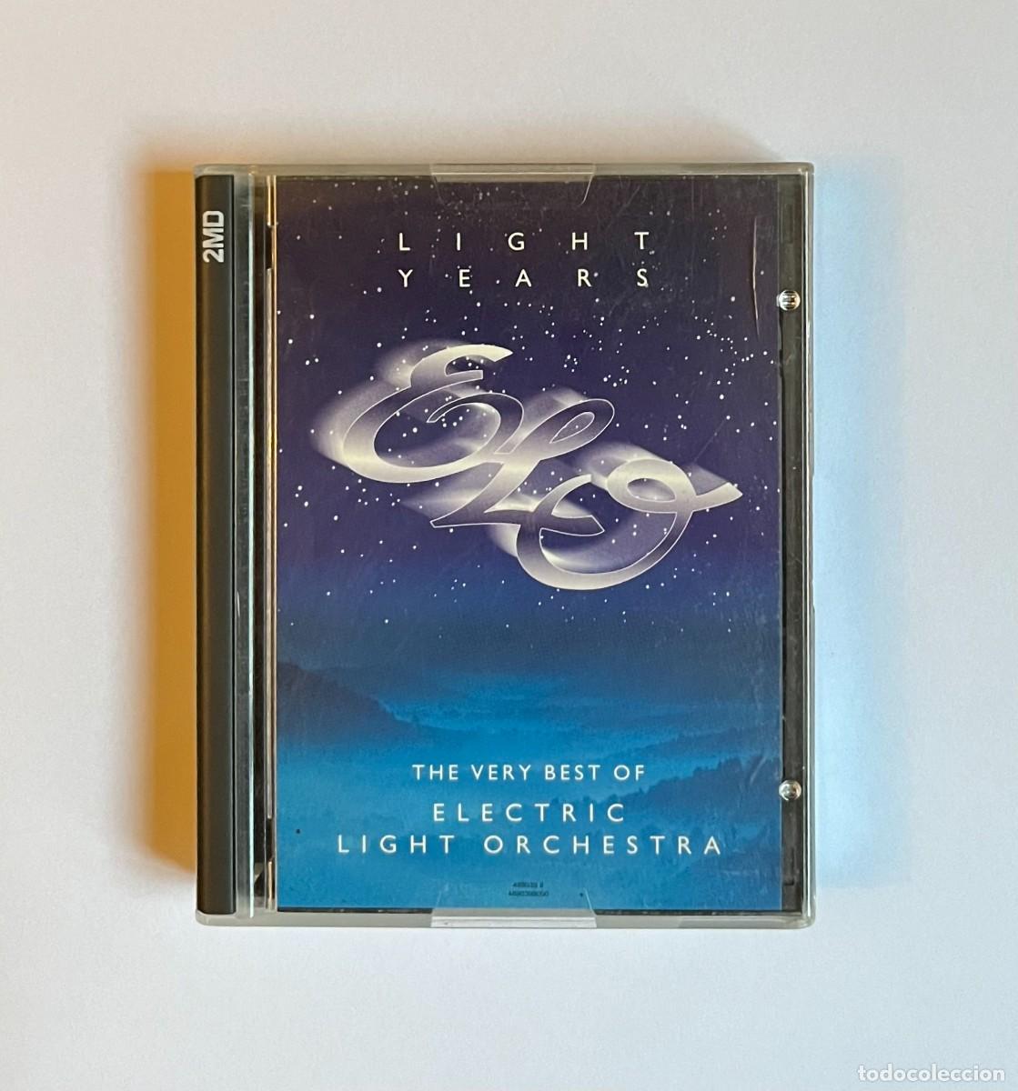 M&uacute;sica de colecci&oacute;n: MINIDISC DOBLE ELECTRIC LIGHT ORCHESTRA - THE VERY BEST OF