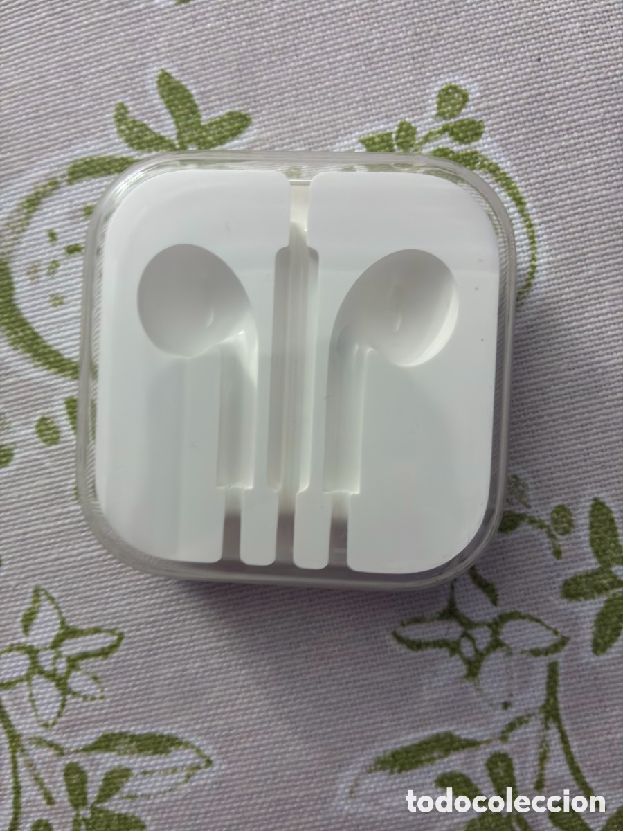 M&uacute;sica de colecci&oacute;n: Caja Estuche R&iacute;gido Original Apple EarPods Metacrilato Transparente Vac&iacute;a