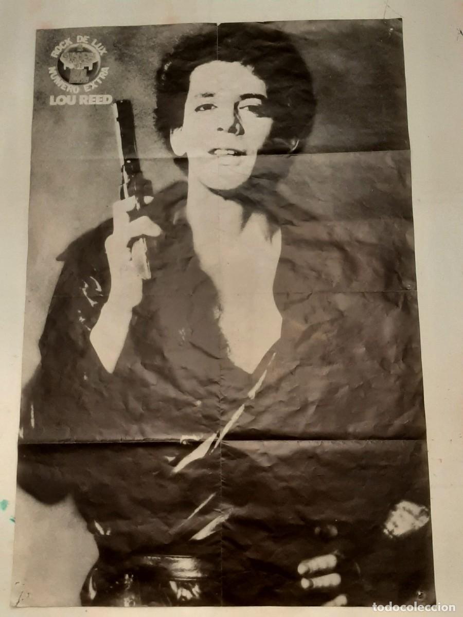 M&uacute;sica de colecci&oacute;n: P&oacute;ster del cantante Lou Reed