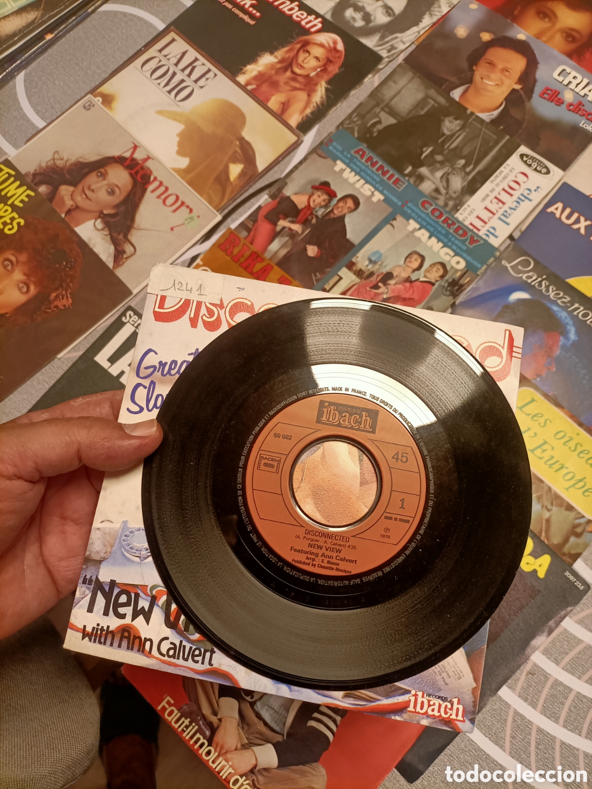 M&uacute;sica de colecci&oacute;n: Lote 144 , Singles,En Franc&eacute;s - Foto 11