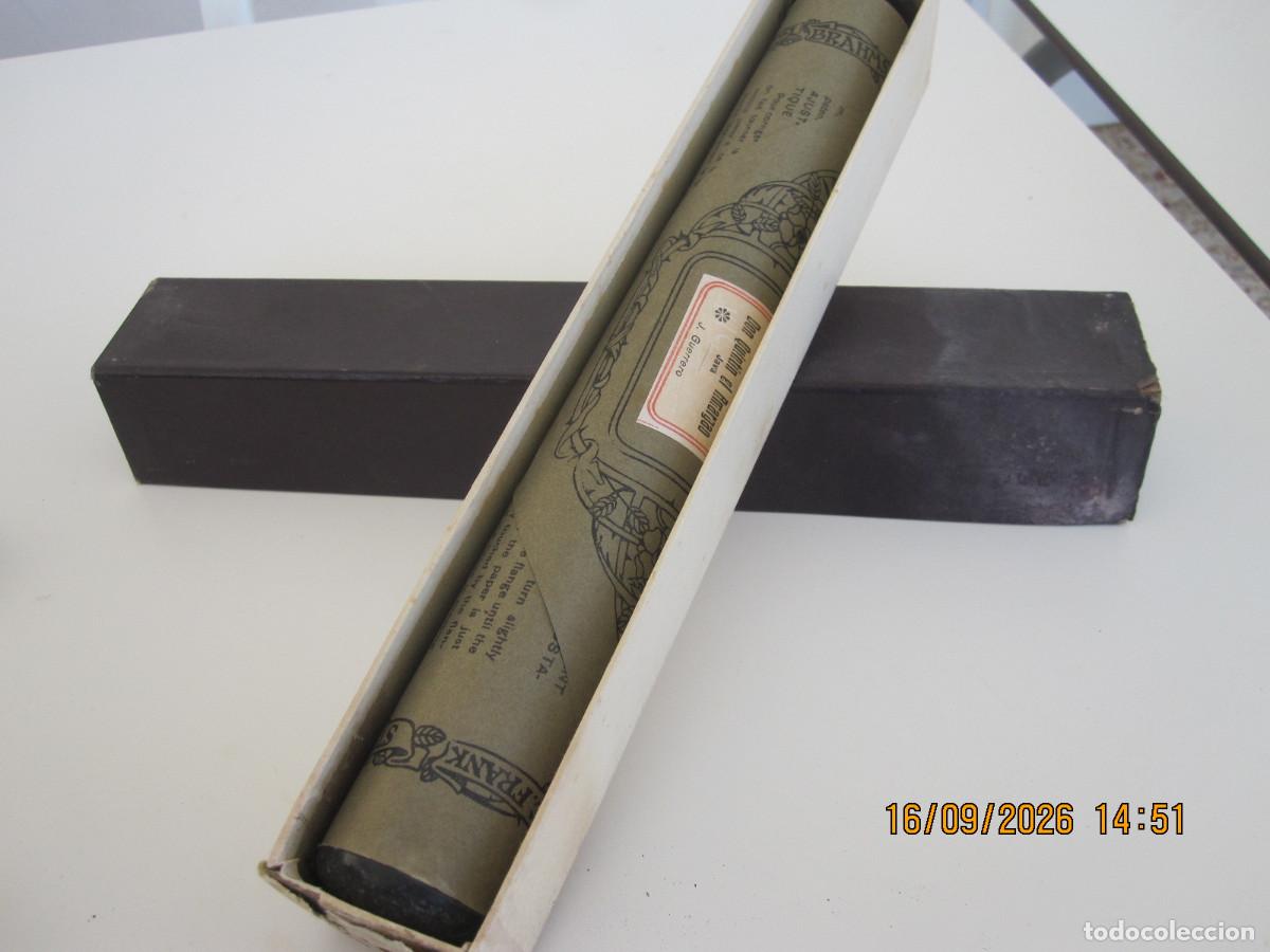 M&uacute;sica de colecci&oacute;n: ANTIGUO ROLLO DE PIANOLA LA ALSACIANA