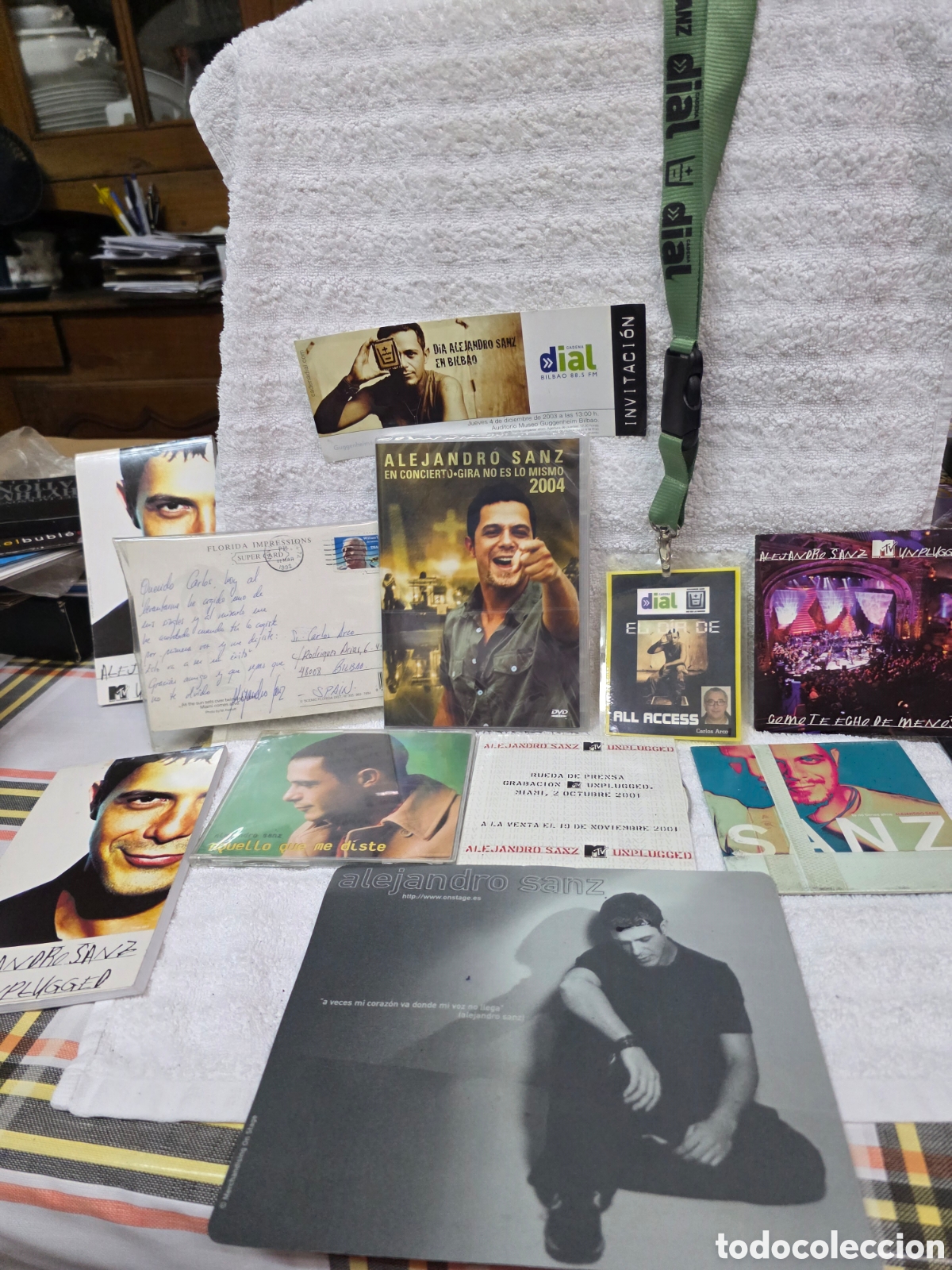 M&uacute;sica de colecci&oacute;n: ALEJANDRO SANZ /GRAN LOTE TODOS LOS PRODUCTOS SON ORIGINALES