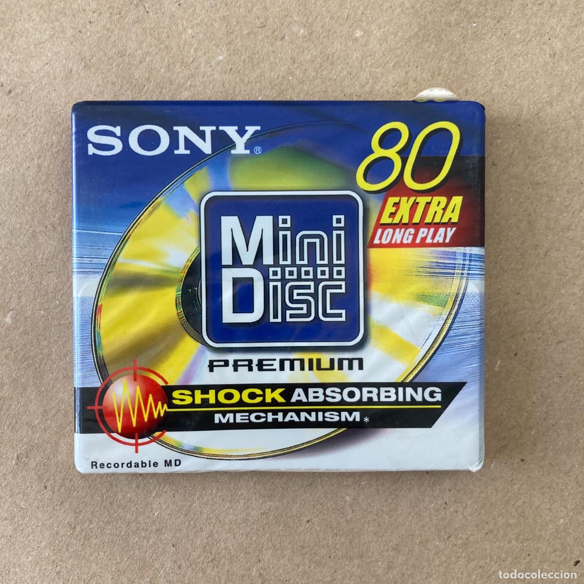 M&uacute;sica de colecci&oacute;n: MINIDISC SONY PREMIUM RECORDABLE MINI DISC REGRABABLE 80 - NUEVO PRECINATADO