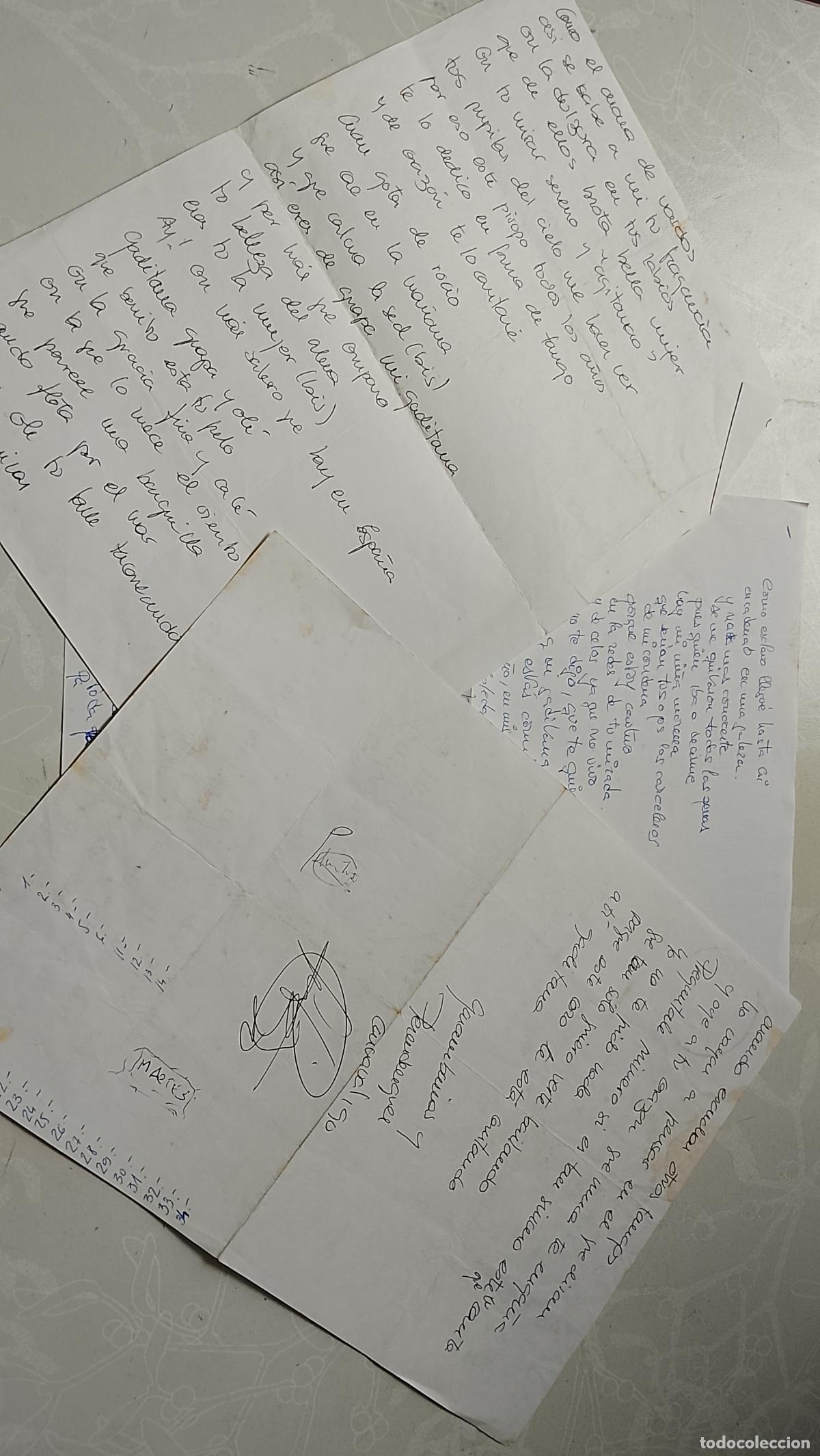 M&uacute;sica de colecci&oacute;n: manuscrito carnaval cadiz 1990 Garambainas y Perendengues COSAS DE CAI julio pardo antonio miranda