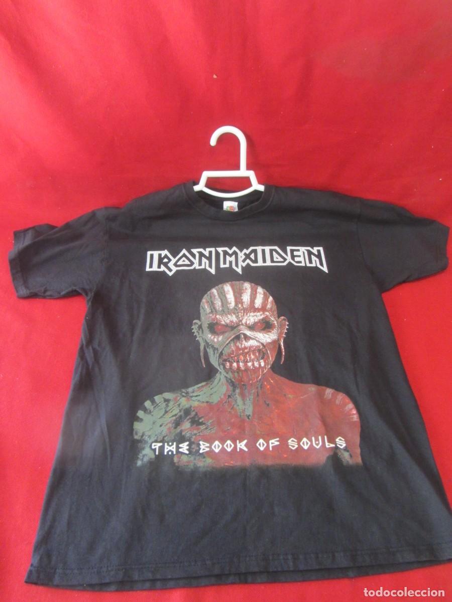 M&uacute;sica de colecci&oacute;n: CAMISETA IRON MAIDEN THE BOOK OF SOULS. TALLA L