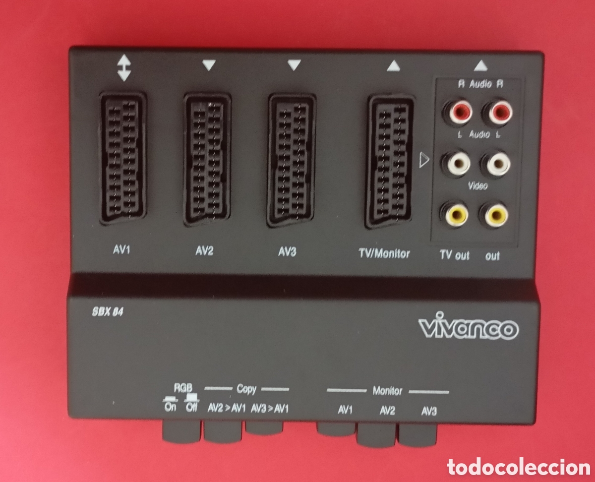 Collectible Music: Conector AV Vivanco SBX 84
