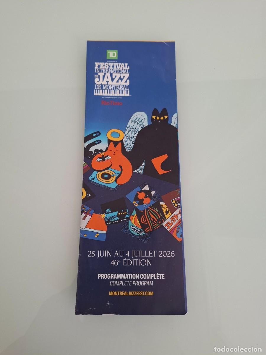 M&uacute;sica de colecci&oacute;n: FESTIVAL INTERNATIONAL DE JAZZ DE MONTREAL - PROGRAMA 46&ordf; EDICION - JUNIO-JULIO, 2026