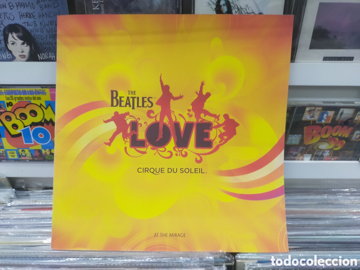 M&uacute;sica de colecci&oacute;n: Beatles libro LOVE cirque du soleil
