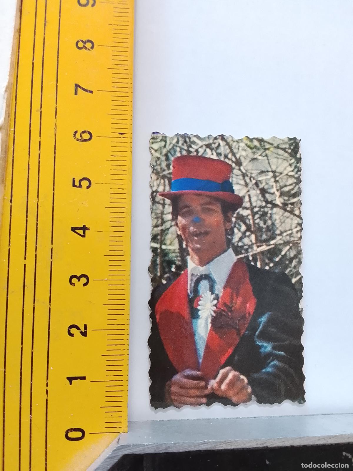 M&uacute;sica de colecci&oacute;n: musica - CROMOS o similar DE CARTON ANTIGUO troquelado CANTANTES carnaval de C&aacute;diz