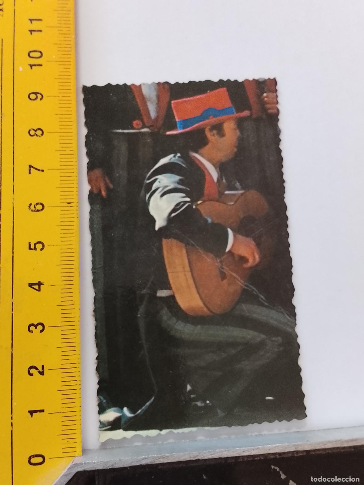 M&uacute;sica de colecci&oacute;n: musica - CROMOS o similar DE CARTON ANTIGUO troquelado CANTANTES carnaval de C&aacute;diz