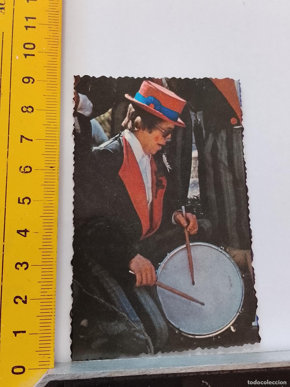 M&uacute;sica de colecci&oacute;n: musica - CROMOS o similar DE CARTON ANTIGUO troquelado CANTANTES carnaval de C&aacute;diz