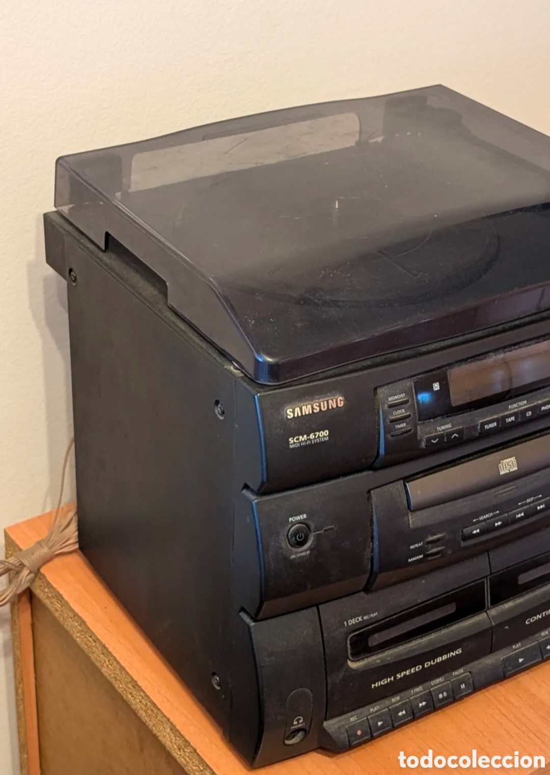 M&uacute;sica de colecci&oacute;n: Tocadiscos Samsung SCM-6700. MIDI HI-FI System - Foto 4