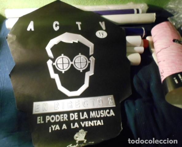 M&uacute;sica de colecci&oacute;n: ACTV CONTRASE&Ntilde;A CARTEL POSTER ORIGINAL EL PODER DE LA MUSICA VALENCIA SPAIN