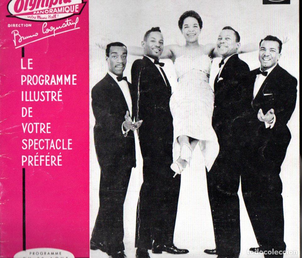M&uacute;sica de colecci&oacute;n: PROGRAMA OLYMPIA PAR&Iacute;S : LOS PLATTERS (1958) - Foto 1