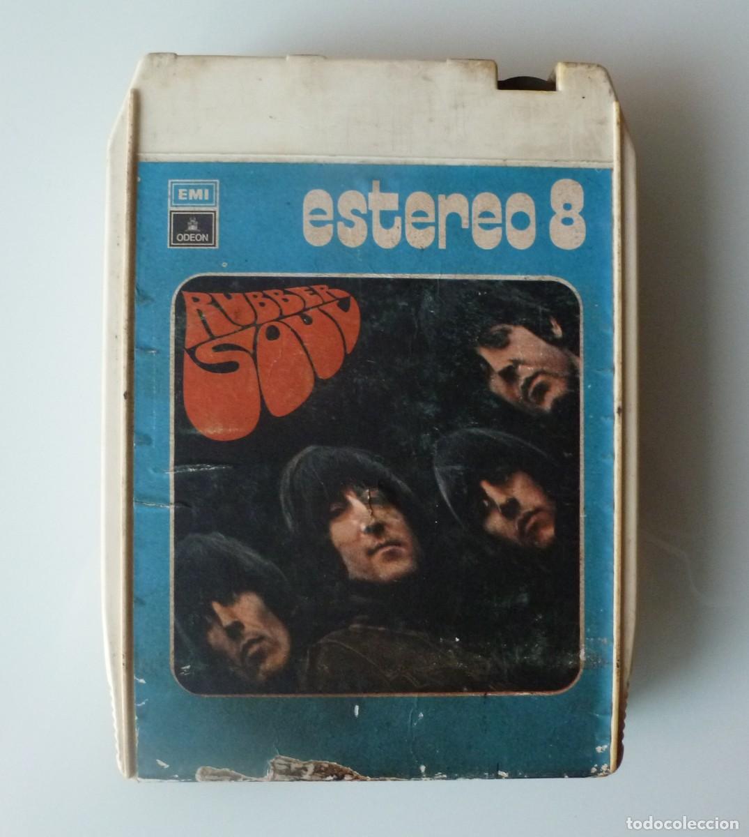 M&uacute;sica de colecci&oacute;n: THE BEATLES - RUBBER SOUL (CARTUCHO 8 PISTAS EMI-ODEON 1972 ESPA&Ntilde;A) 8-TRACK