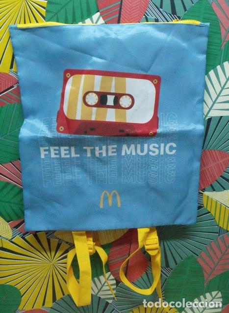 M&uacute;sica de colecci&oacute;n: Mochila Promocional McDonalds - Feel the Music