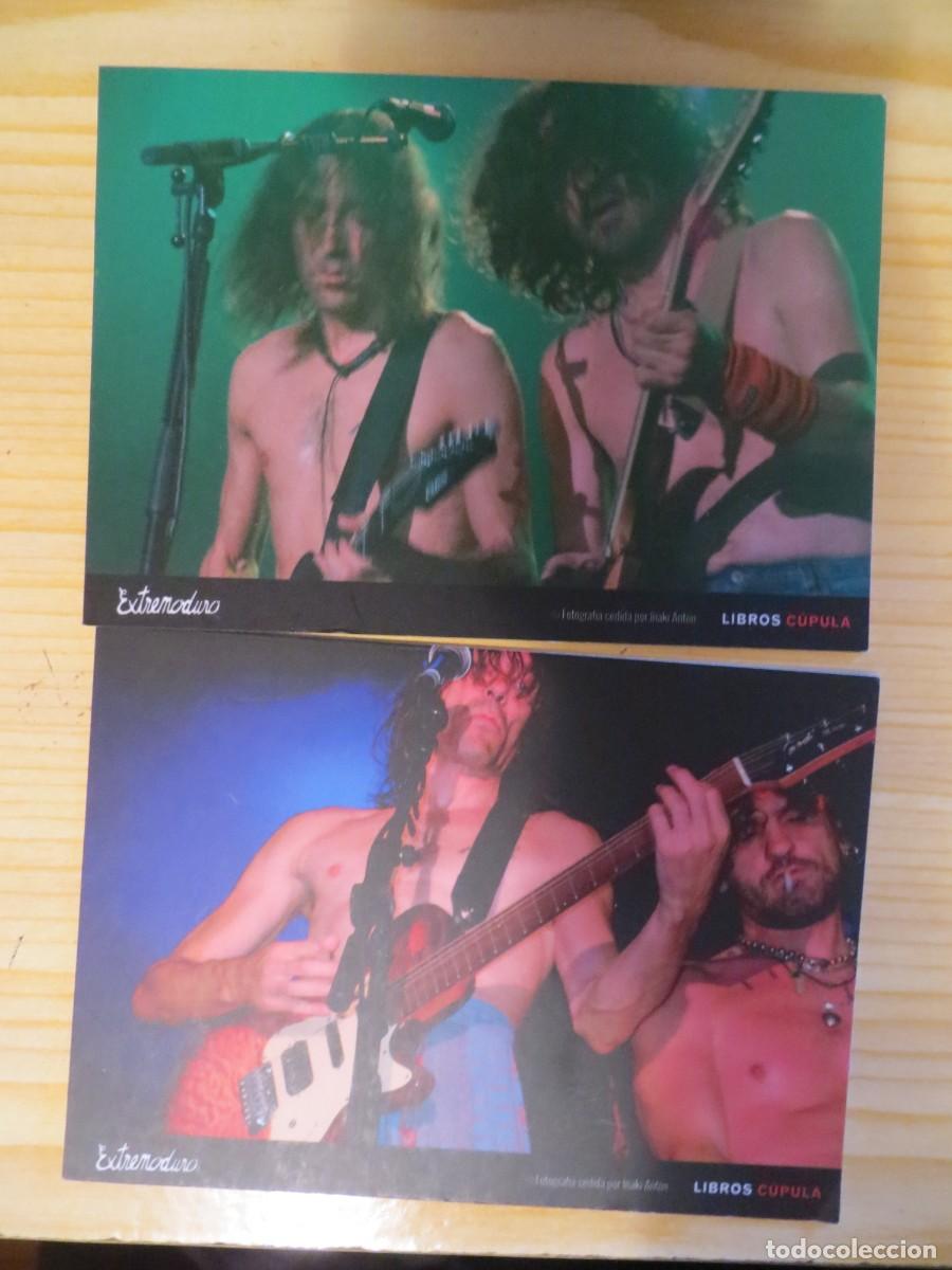 M&uacute;sica de colecci&oacute;n: EXTREMODURO: 2 POSTALES RARAS !!! VENIAN DE PROMOCION CON LA 11 EDICION DEL LIBRO DEPROFUNDIS