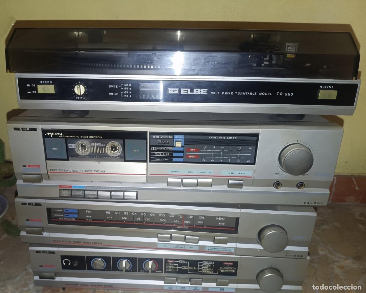 M&uacute;sica de colecci&oacute;n: Equipo de m&uacute;sica ELBA Y reproductor de CD port&aacute;til