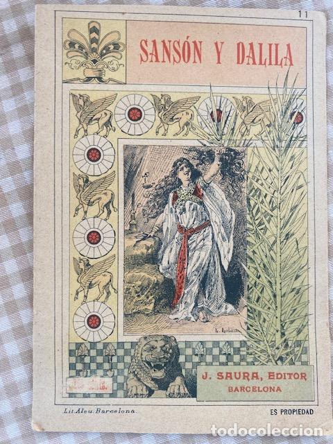 M&uacute;sica de colecci&oacute;n: SANSON Y DALILA - J SAURA EDITOR REVISTA ARGUMENTOS n&ordm; 11