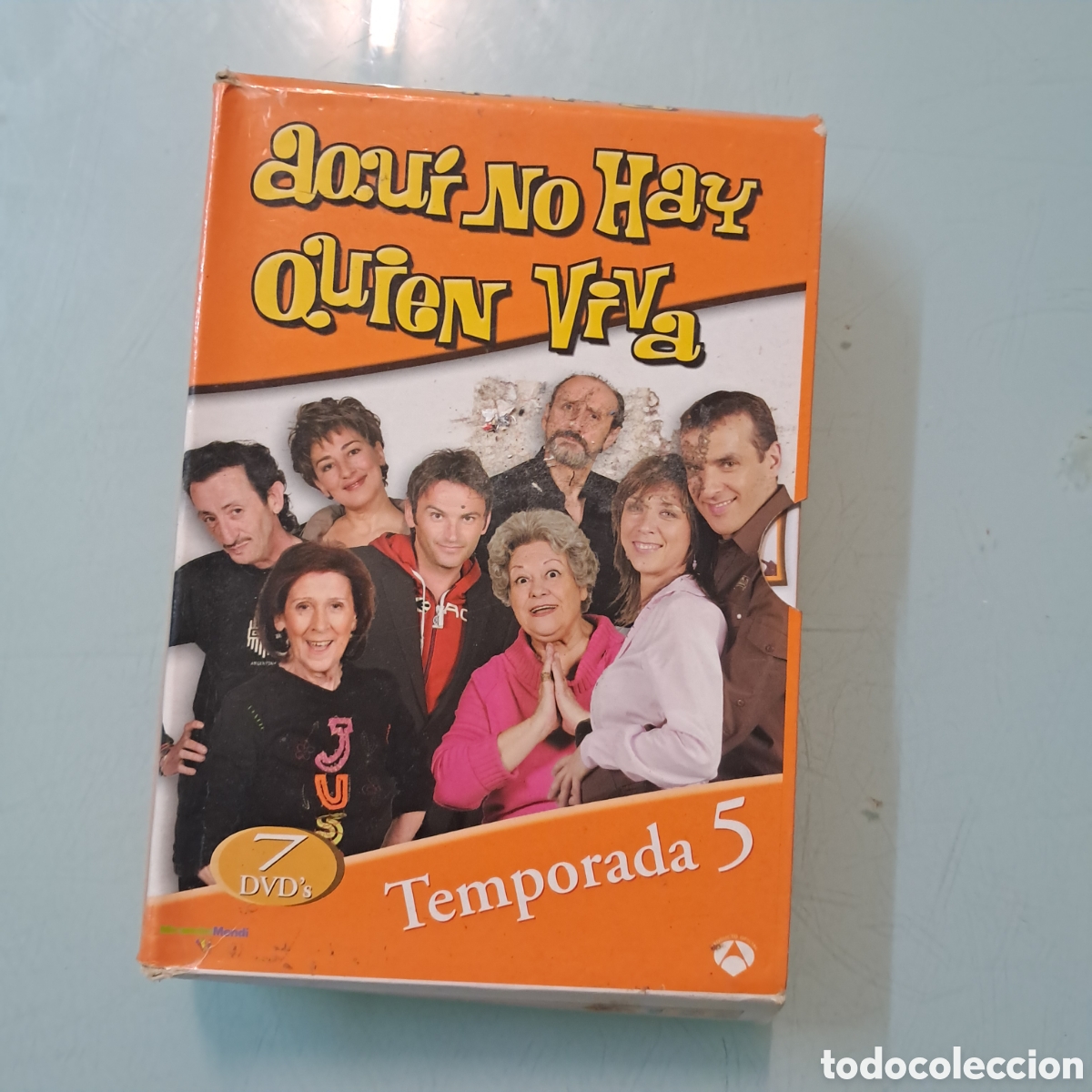 M&uacute;sica de colecci&oacute;n: Aqu&iacute; no hay quien viva, temporada 5, 6 dvd