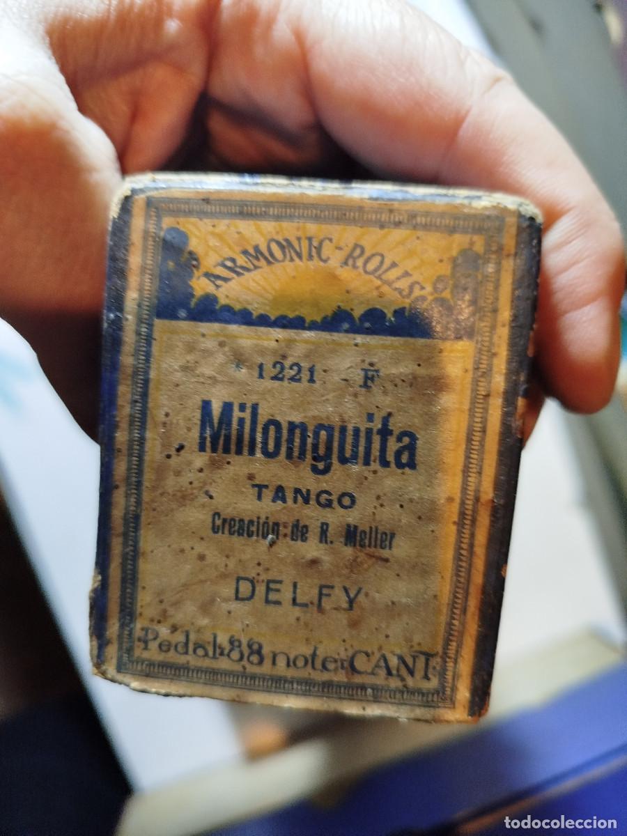 M&uacute;sica de colecci&oacute;n: Partitura pianola antigua retro