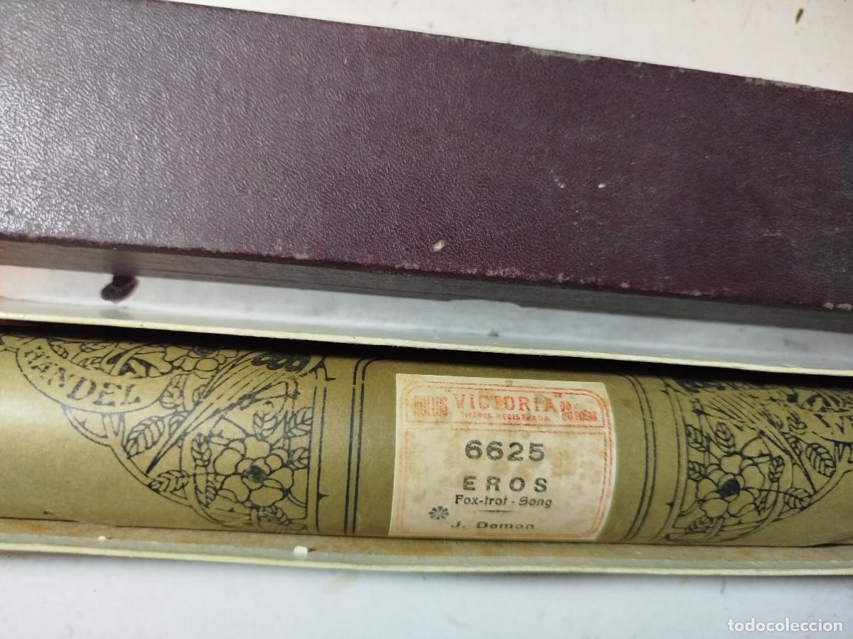 M&uacute;sica de colecci&oacute;n: Partitura pianola antigua retro