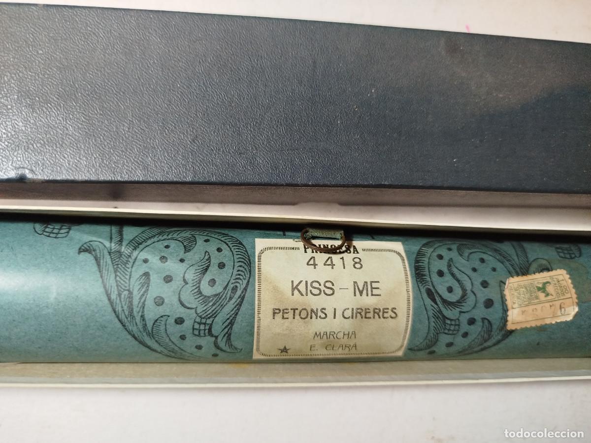 M&uacute;sica de colecci&oacute;n: Partitura pianola antigua retro