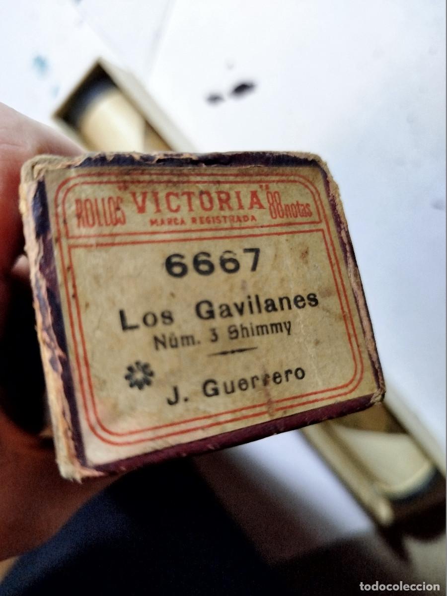 M&uacute;sica de colecci&oacute;n: Partitura pianola antigua retro