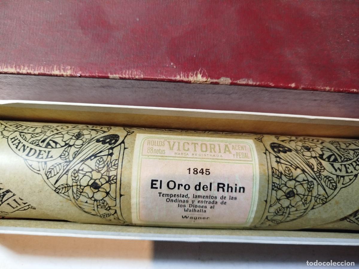 M&uacute;sica de colecci&oacute;n: Partitura pianola antigua retro