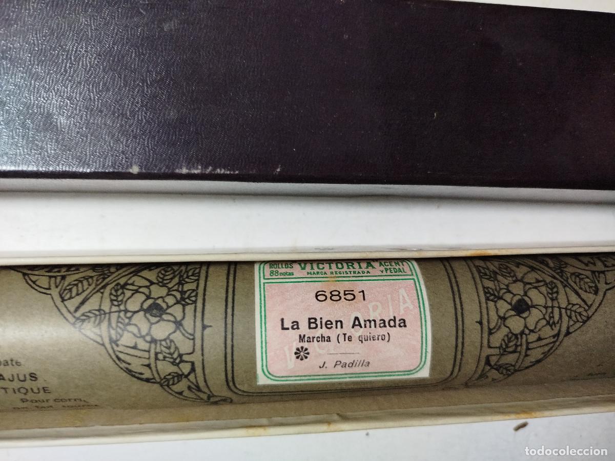 M&uacute;sica de colecci&oacute;n: Partitura pianola antigua retro
